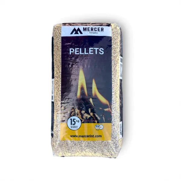 MERCER Holzpellets 6mm ENplusA1 33 x 15kg Sack